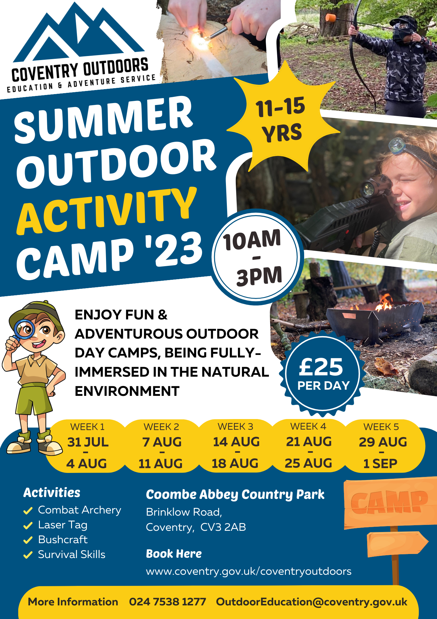 Summer Activity Camps updated