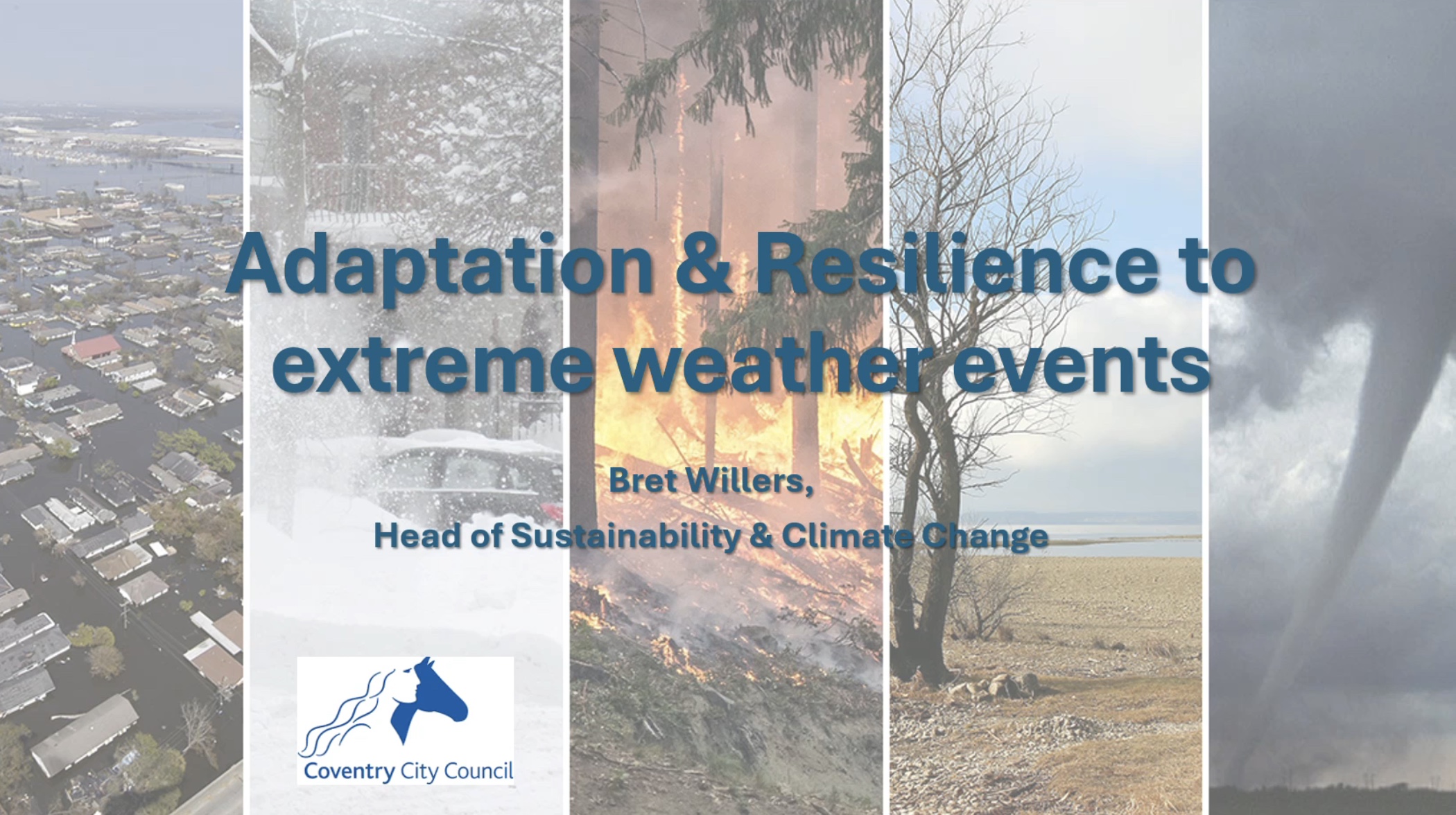 Adaptation and resilience to extreme weather events