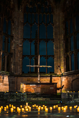 A picture of the Blitz vigil in 2023